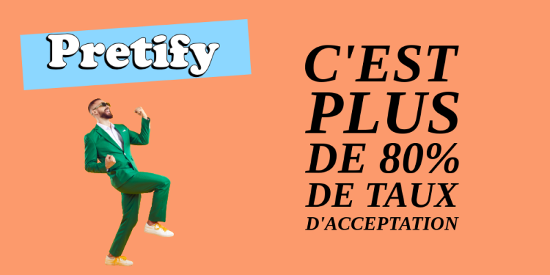 Pretify acceptation de prêt